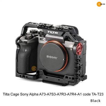 Tilta TA-T23 Cage Sony Alpha a73-a7s3-a7r3-a7r4- a1 màu đen 