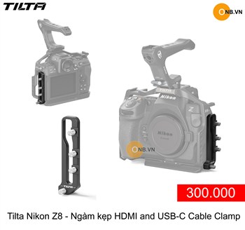 Tilta Nikon Z8 - Ngàm kẹp HDMI and USB-C Cable Clamp