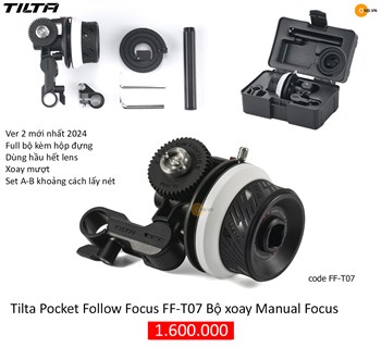 Tilta Pocket Follow Focus bản mới 2.0 - xoay láy nét thủ công