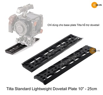 Tilta Standard Lightweight Dovetail Plate 10″ - 25cm (2)