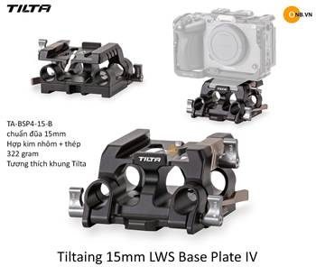 Tilta 15mm LWS Base Plate IV Đế base plate chi khung Tilta