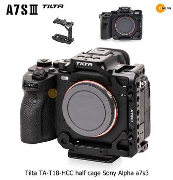 Tilta TA-T18-HCC Half Cage Sony Alpha a7s3