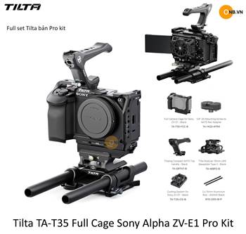 Tilta TA-T35 Full Cage Sony Alpha ZV-E1 Pro Kit