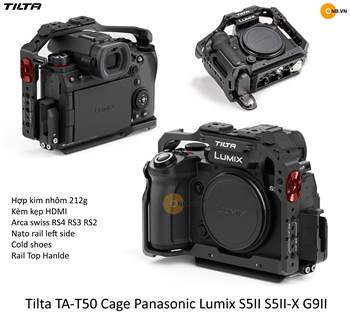 Tilta TA-T50 Cage Panasonic Lumix S5II S5II-X G9II