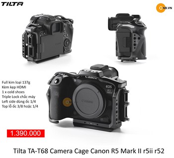 Tilta TA-T68 Camera Cage Canon R5 Mark II r5ii r52