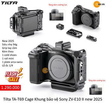 Tilta TA-T69 Cage Khung bảo vệ Sony ZV-E10 II new 2025