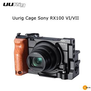 Uurig Cage RX100 VII - Khung bảo vệ máy ảnh Sony RX100M7