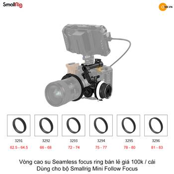 Vòng cao su Seamless Focus Ring cho bộ Smallrig Follow Focus